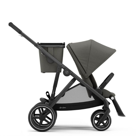 Slika Cybex® Otroški voziček Gazelle S (0-22 kg) - Black Frame Soho Grey
