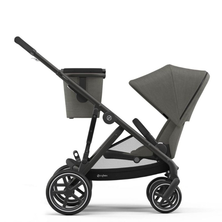 Cybex® Otroški voziček Gazelle S (0-22 kg) - Black Frame Soho Grey