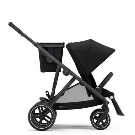 Slika Cybex® Otroški voziček Gazelle S (0-22 kg) - Black Frame Deep Black