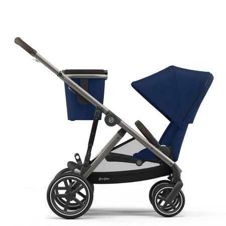 Cybex® Otroški voziček Gazelle S (0-22 kg) - Taupe Frame Navy Blue