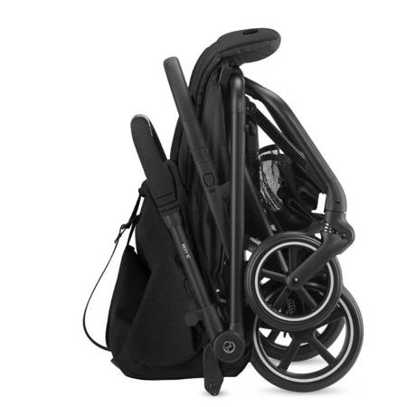 Cybex® Otroški voziček Eezy S+2 (0-22kg) - Deep Black