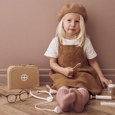 Kids Concept® Lesen otroški zdravniški set Natural