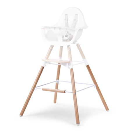 Childhome® Visoke lesene noge za stol Evolu Natural White