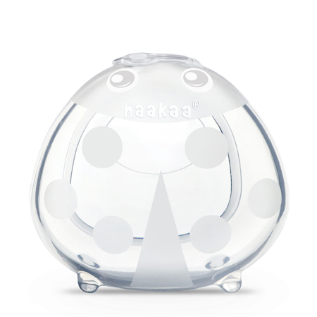 Slika Haakaa® Silikonski zbiralnik materinega mleka Pikapolonica 150ml