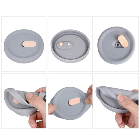 Haakaa® Silikonski pokrovček za prsno črpalko
