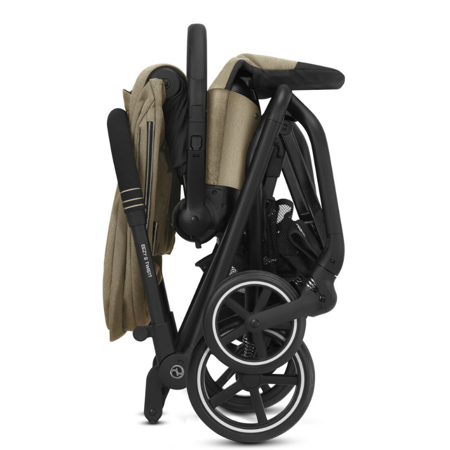 Cybex® Otroški voziček Eezy S Twist PLUS 2 (0-22kg) -  Black Frame Classic Beige