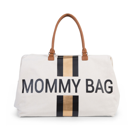 Slika Childhome® Previjalna torba Mommy Bag Big Canvas Black/Gold