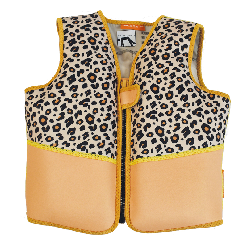 Slika za Swim Essentials® Dječji prsluk za plivanje Beige Leopard (18-30 kg) 