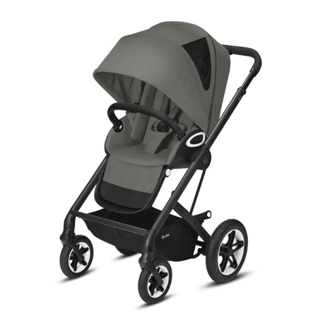 Slika Cybex® Otroški voziček Talos S LUX (0-22 kg) - Soho Grey (Black Frame)