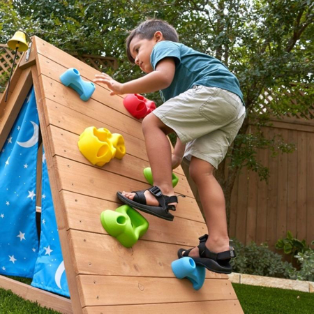 KidKraft® Lesen šotor s plezalno steno