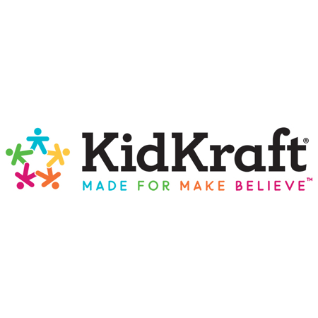 KidKraft® Otroška lesena pručka - White