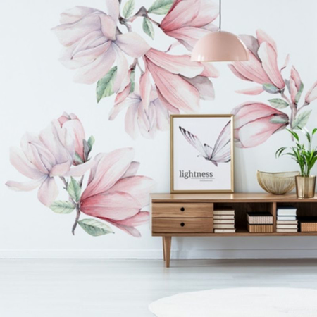 Yokodesign® Stenska nalepka Magnolije