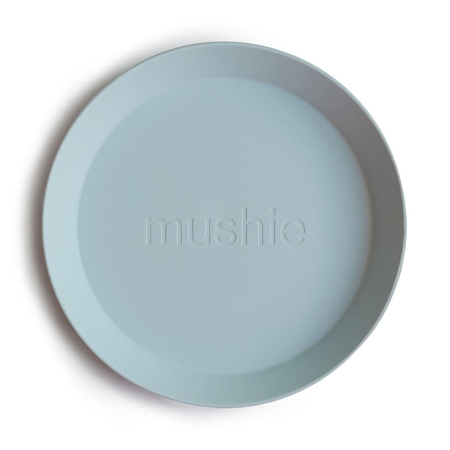 Slika Mushie® Set dveh krožnikov Powder Blue