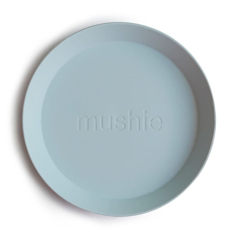 Mushie® Set dveh krožnikov Powder Blue