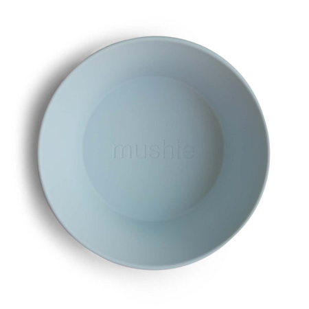 Slika Mushie® Set dveh skledic Powder Blue