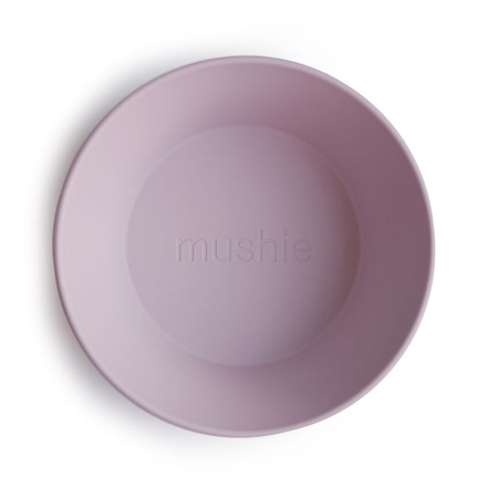 Slika Mushie® Set dveh skledic Soft Lilac