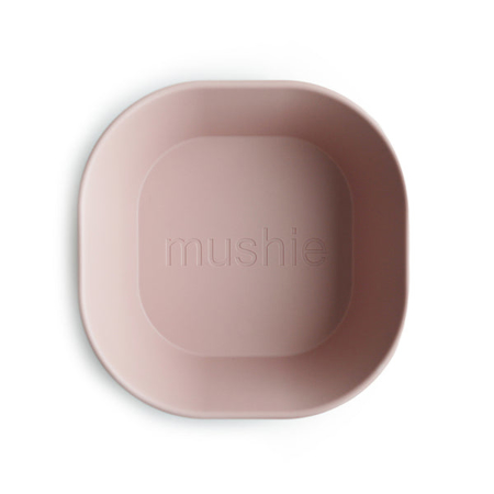 Slika Mushie® Set dveh skledic Blush