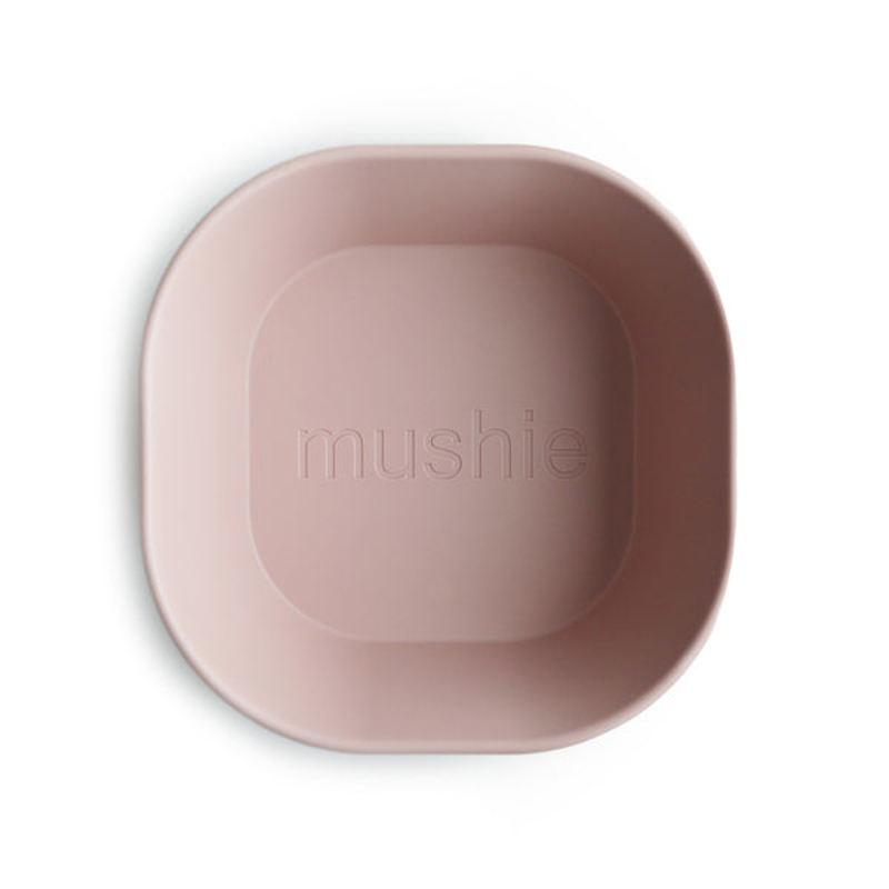 Mushie® Set dveh skledic Blush