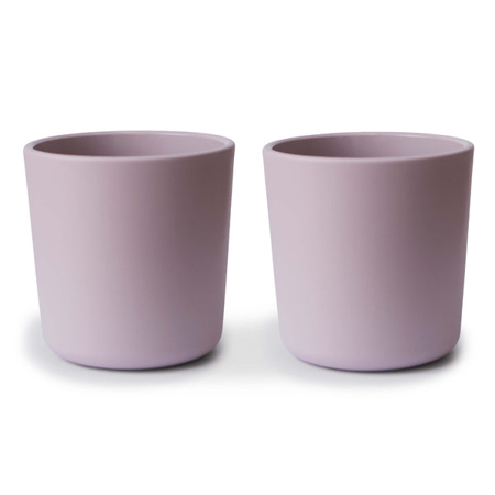 Slika Mushie® Set dveh kozarčkov Soft Lilac