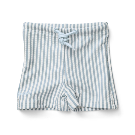 Slika Liewood® Otroške kopalke Otto Sea Blue/White Stripe 74/80