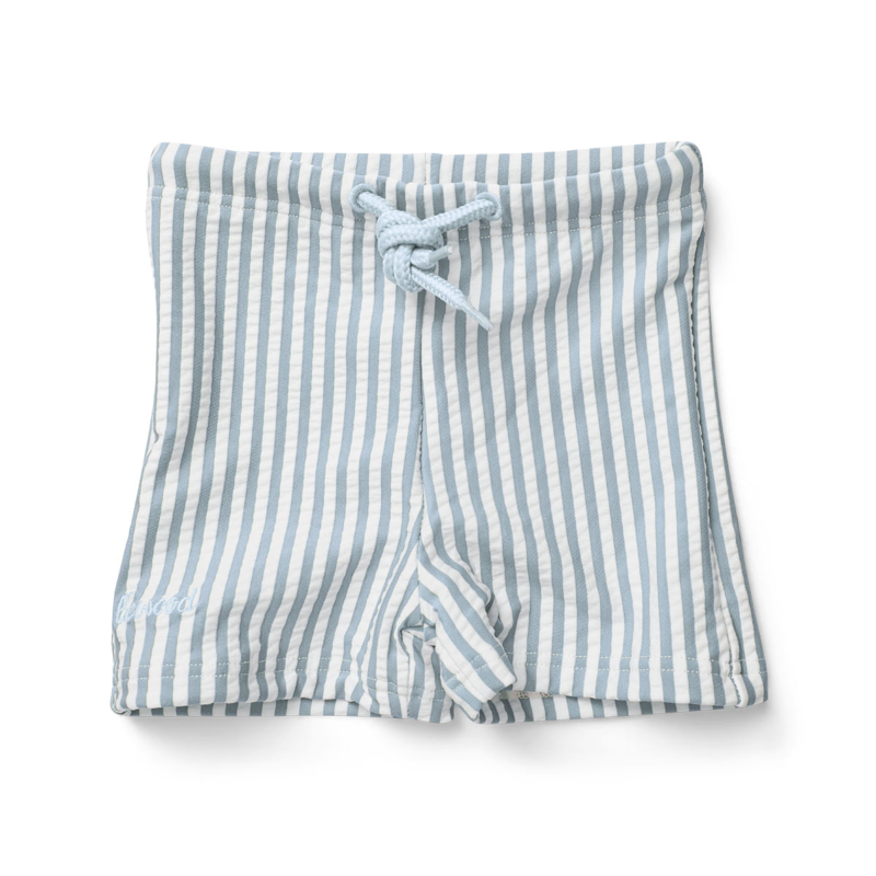 Liewood® Otroške kopalke Otto Sea Blue/White Stripe 74/80