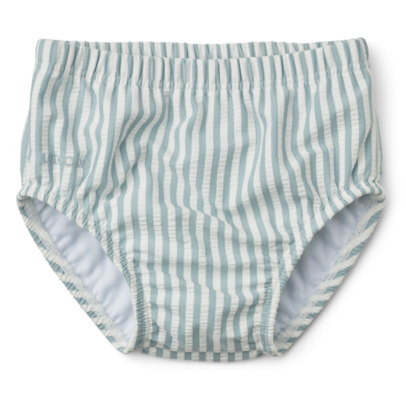 Picture of Liewood® Anthony Baby Swim Pants Stripe Sea Blue/White