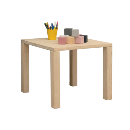 Slika Benlemi® Otroška lesena miza UCHEE Natural