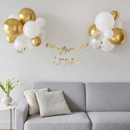 Slika Ginger Ray® Napis Welcome Home z baloni