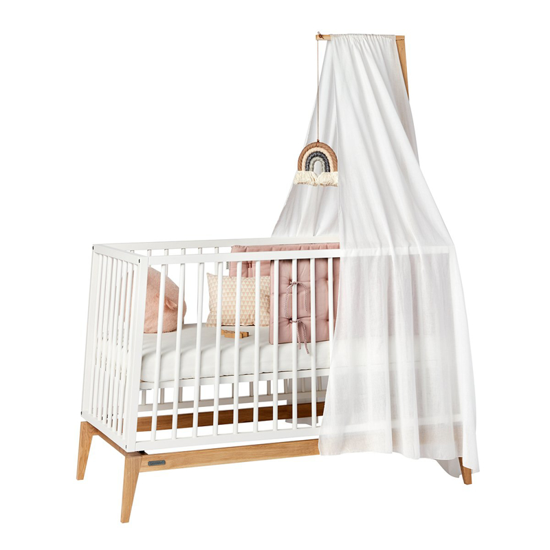 Slika za Leander® Baldahin za dječji krevetić Linea/Luna White