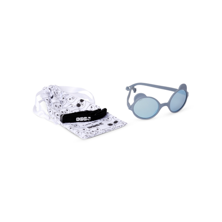 KiETLA® Otroška sončna očala OURSON Silver Blue 2-4L