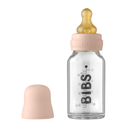 Bibs® Otroška steklenička Kompletni set Blush 110ml