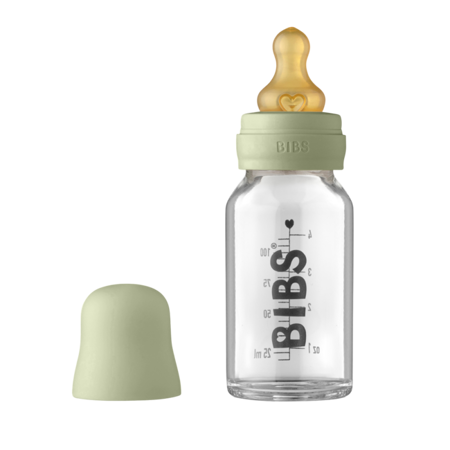 Slika Bibs® Otroška steklenička Kompletni set Sage 110ml