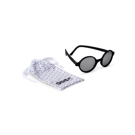 KiETLA® Otroška sončna očala ROZZ Black 4-6L