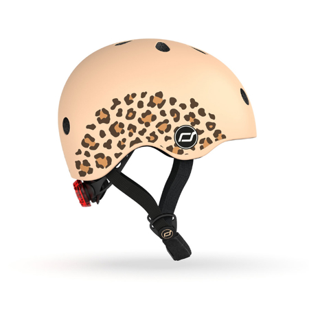 Scoot & Ride® Otroška čelada XXS-S (45-51cm) Leopard