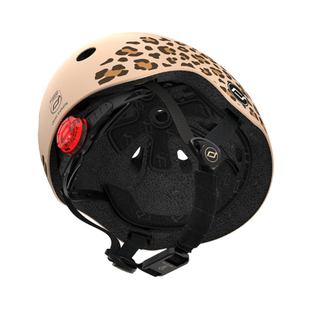 Scoot & Ride® Otroška čelada XXS-S (45-51cm) Leopard