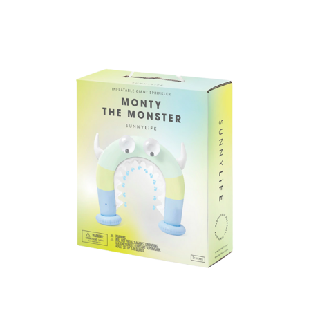 SunnyLife® Napihljiv pršilec vode Giant Monty the Monster