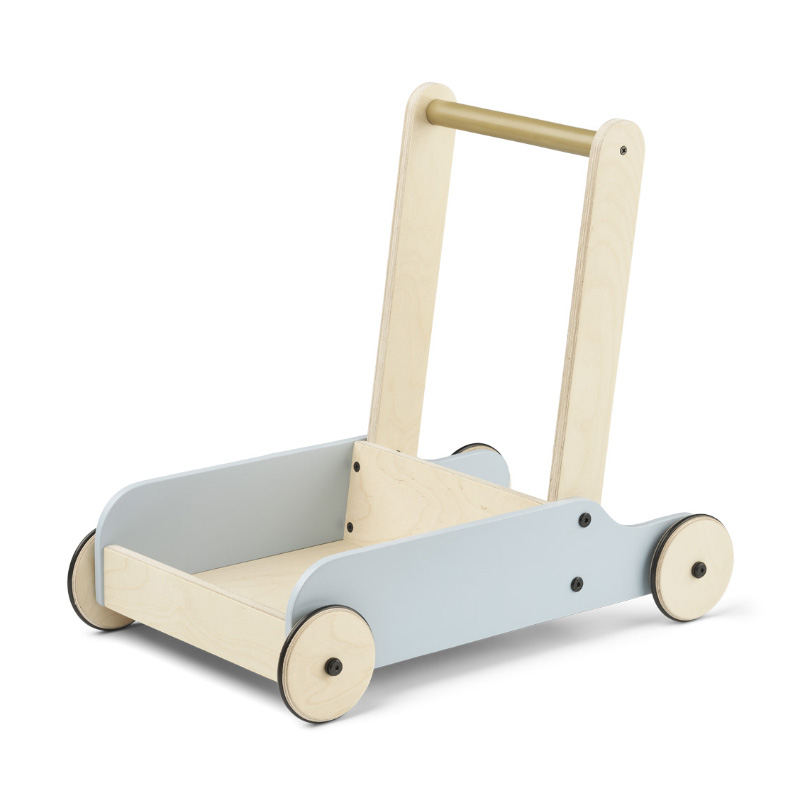 Liewood® Lesen voziček za igrače in urjenje hoje Bonnie Sea Blue/Oat Mix