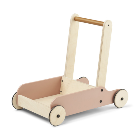 Liewood® Lesen voziček za igrače in urjenje hoje Bonnie Tuscany Rose/Golden Caramel Mix