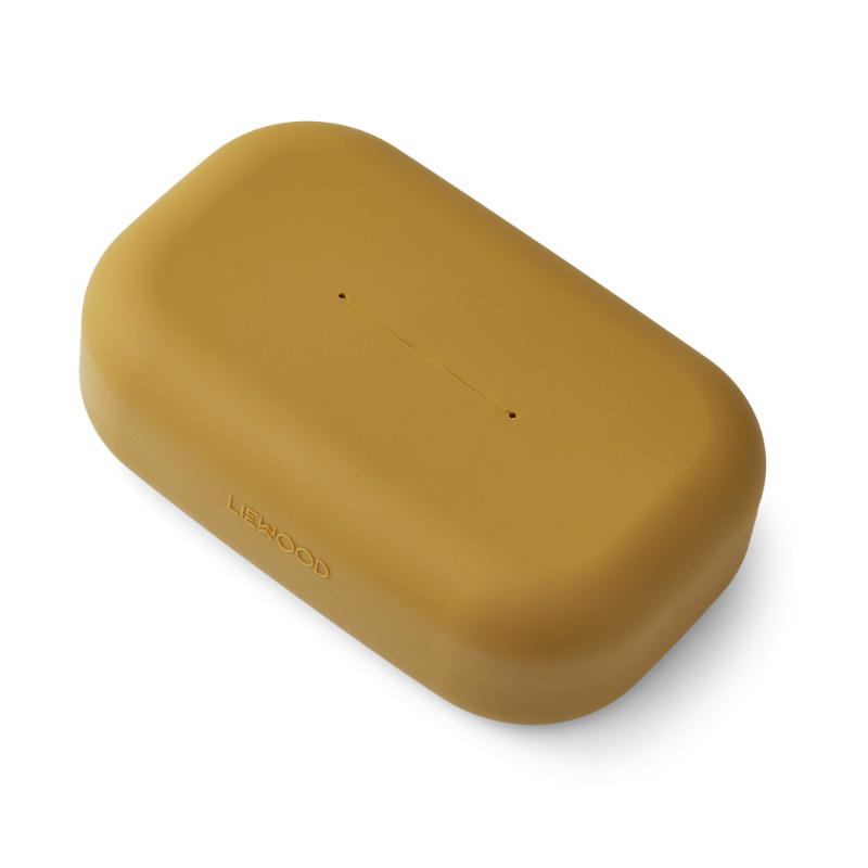 Liewood® Silikonski pokrov za vlažilne robčke Oline Golden Caramel