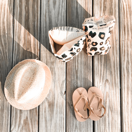 Immagine di Swim Essentials® Braccioli Beige Leopard (0-2 Anni)