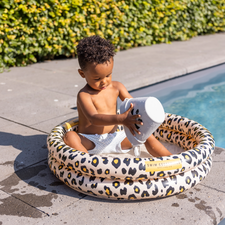 Swim Essentials® Otroški napihljiv bazen Beige Leopard 60cm