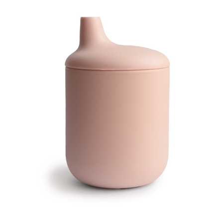 Slika Mushie® Silikonski kozarček Sippy Cup Blush
