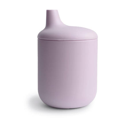 Slika Mushie® Silikonski kozarček Sippy Cup Soft Lilac