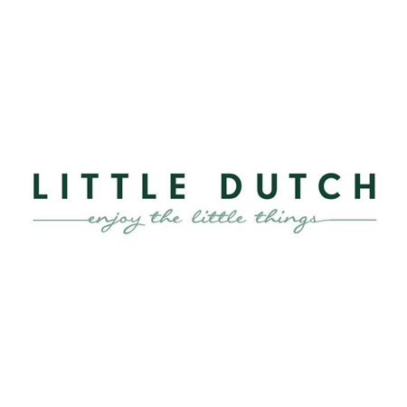 Little Dutch® Bodi s kratkimi rokavi Rib Blue 74/80