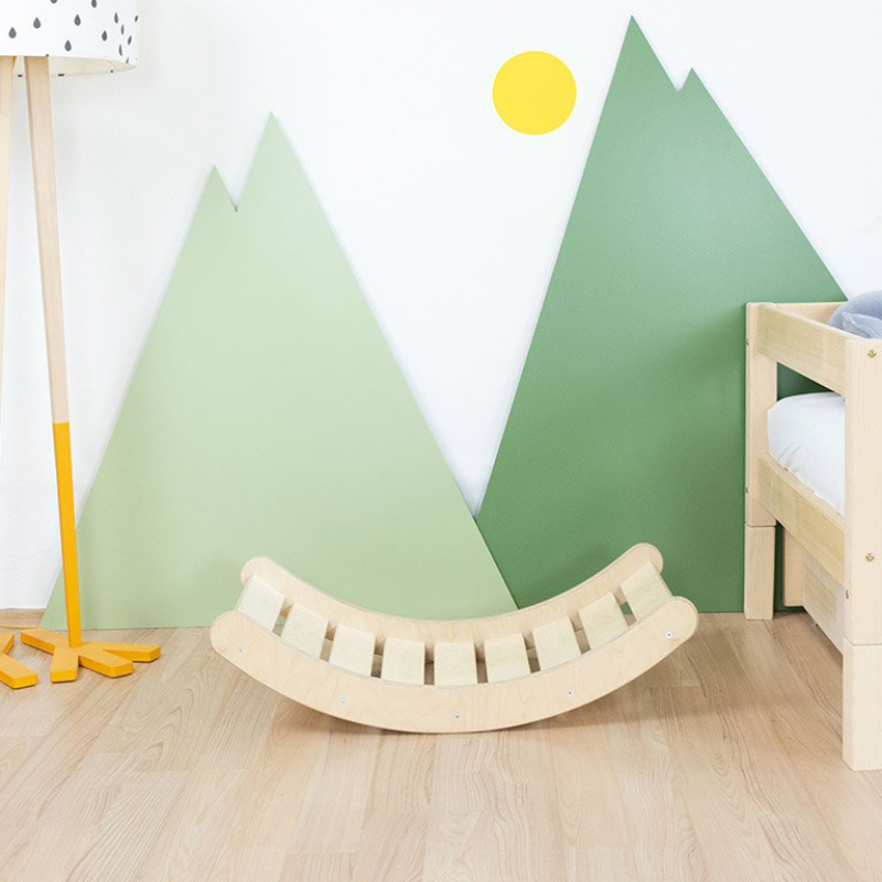 Benlemi® Otroški gugalnik za ravnotežje Montessori ROKIT Natural