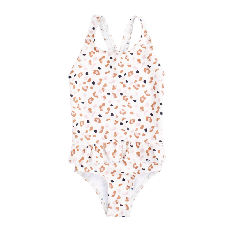 Swim Essentials® Otroške kopalke Suit Kahki Leopard