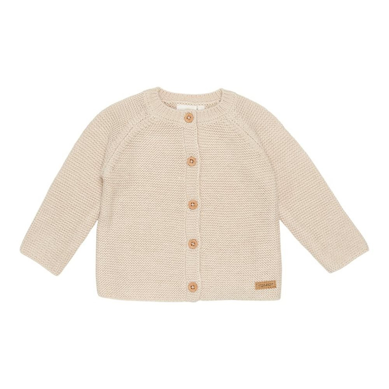 Picture of Little Dutch® Knitted cardigan Sand (68)