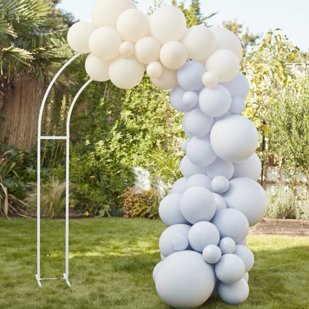 Slika Ginger Ray® Lok iz balonov Blue & Nude