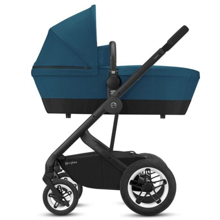 Cybex® Otroški voziček Talos S 2v1 (0-22 kg) - River Blue (Black Frame)