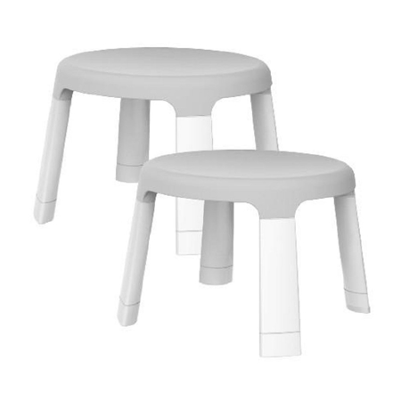 Slika Oribel® Portaplay Otroški stol White (2kom)